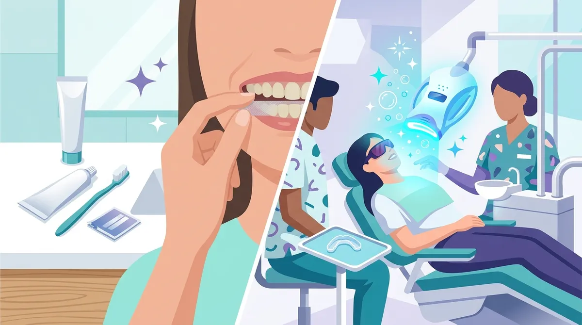 professional teeth whitening