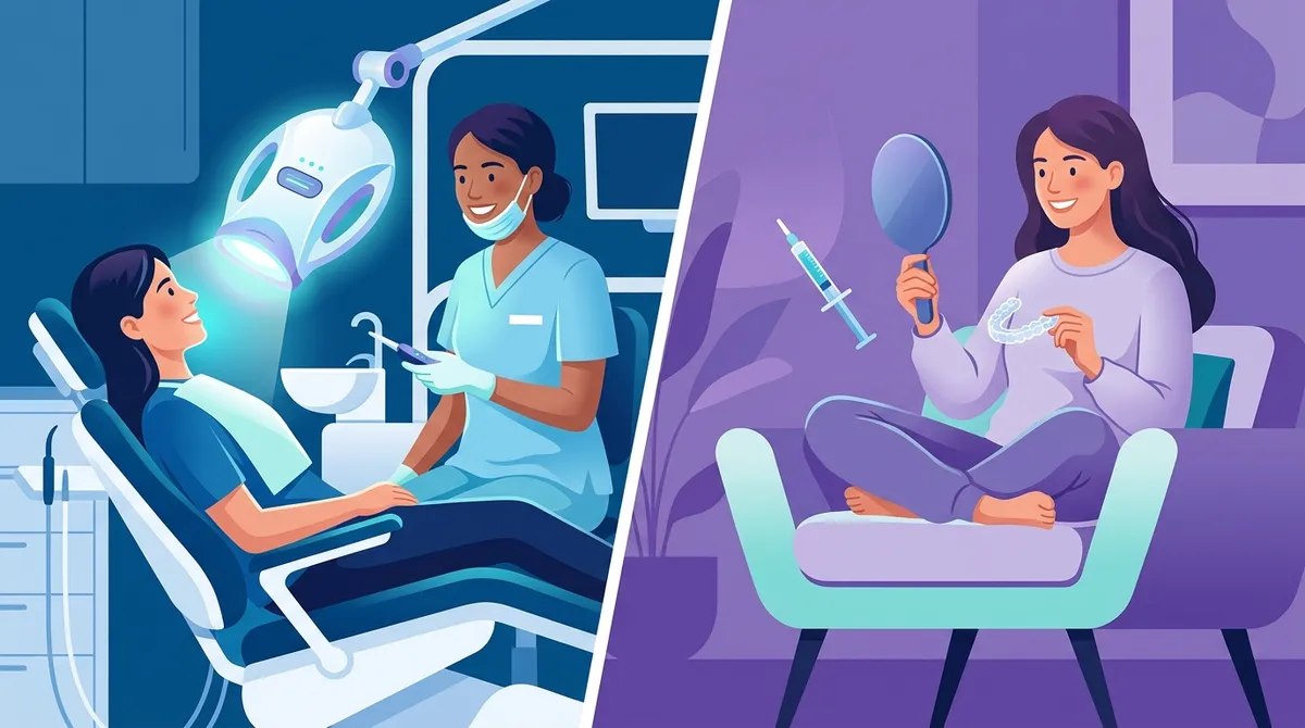 professional teeth whitening