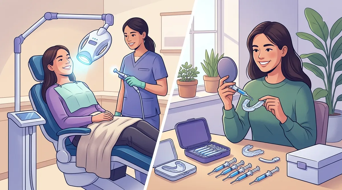 professional teeth whitening