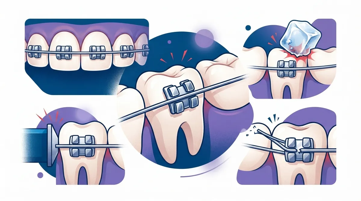braces broken bracket repair